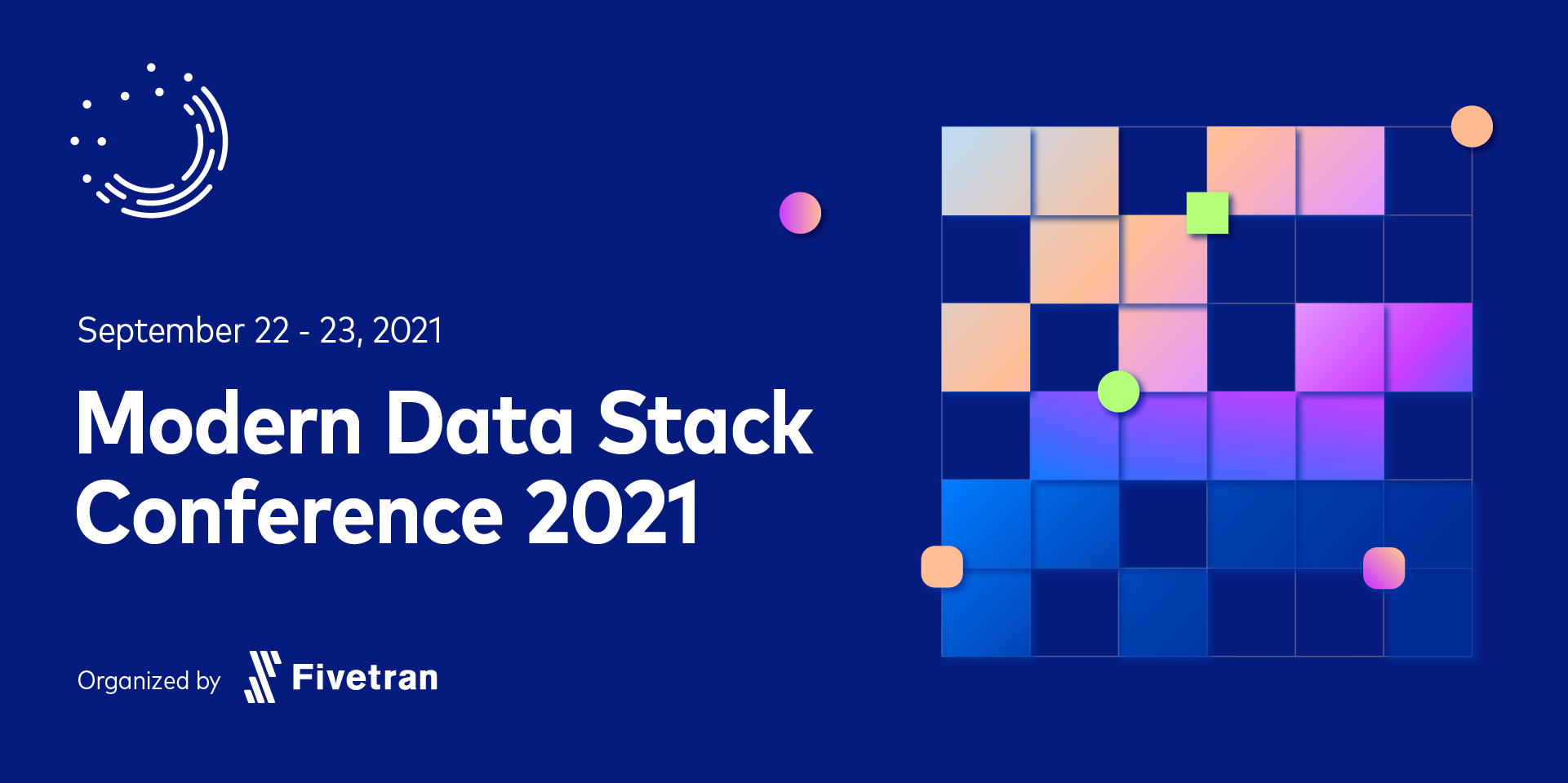 Join us at the Modern Data Stack Conference 2021