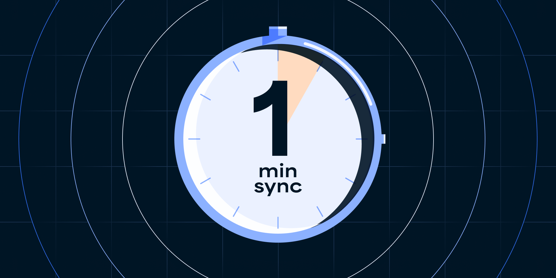 Announcing 1-minute syncs: a faster way to insights