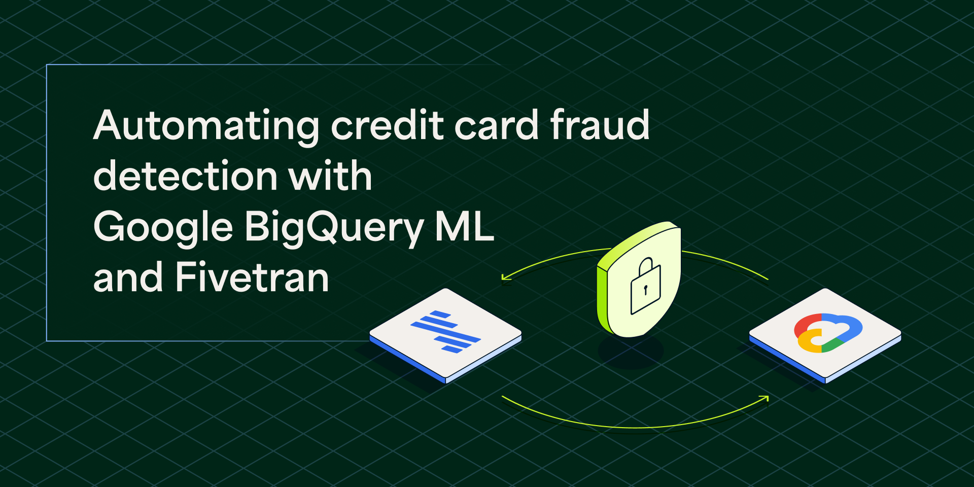 Automating credit card fraud detection with Google BigQuery ML and Fivetran